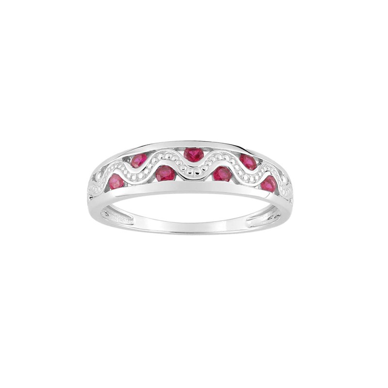 Bague femme - Rubis - Or 18 Carats