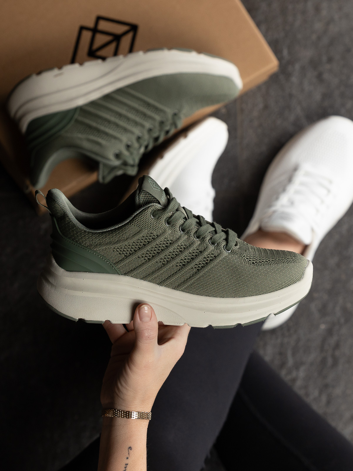 Ergobio - Quest Green - Trapes Sko