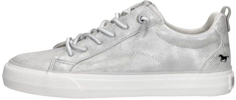 Mustang Veterschoenen Laag zilver