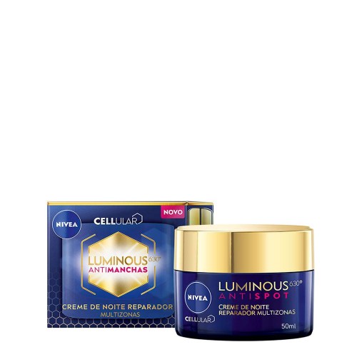 Nivea Cellular Luminous 630 Antimanchas Creme de Noite Reparador 50ml
