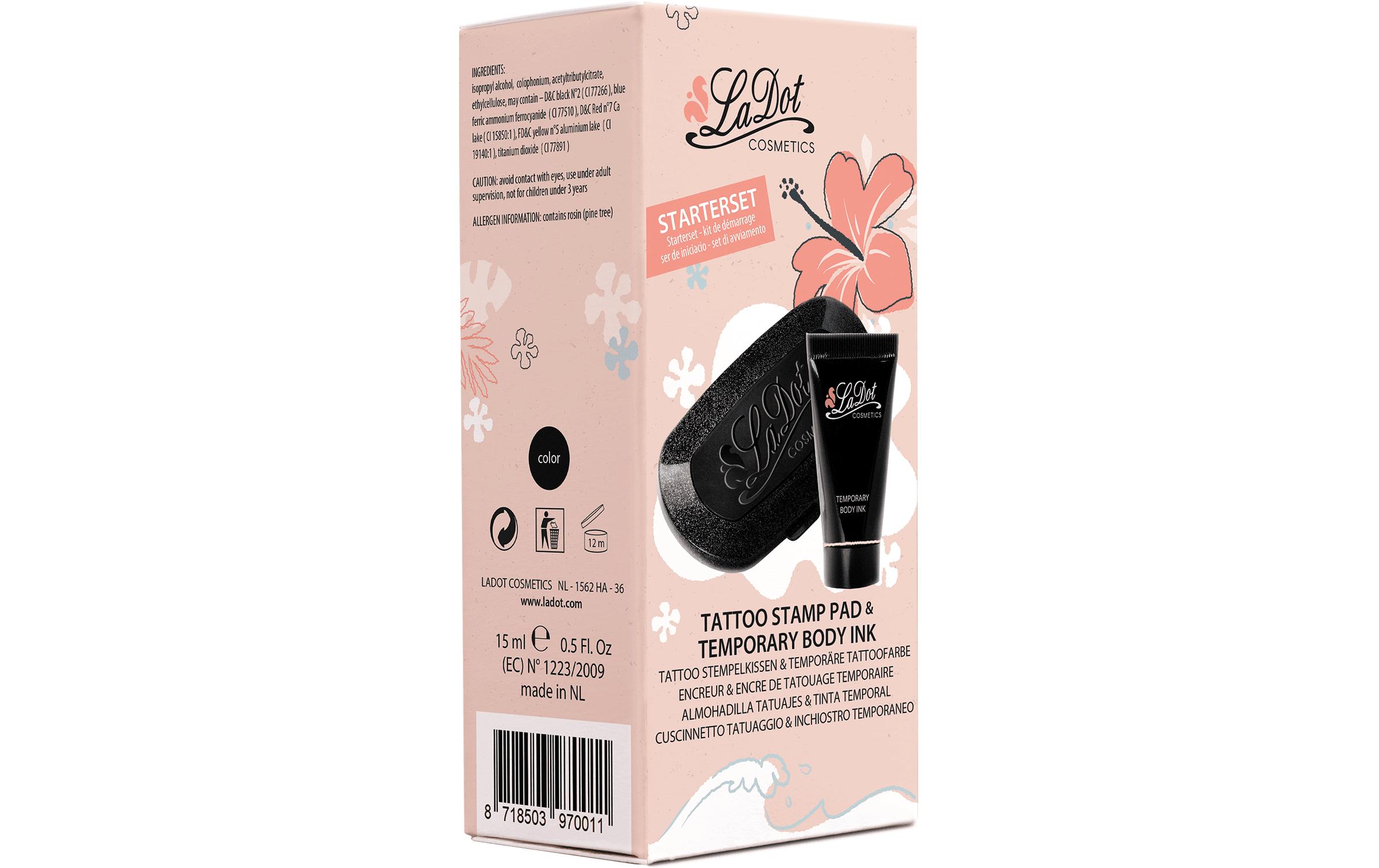 Tattoostempel StartersetTattoo Set für das perfekte Outdoor-Make-Up