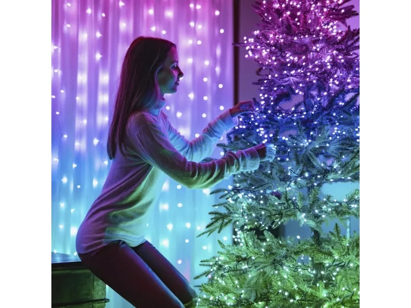 Twinkly Strings 600 LEDs Multicolor RGB - 48 meter/600 lys