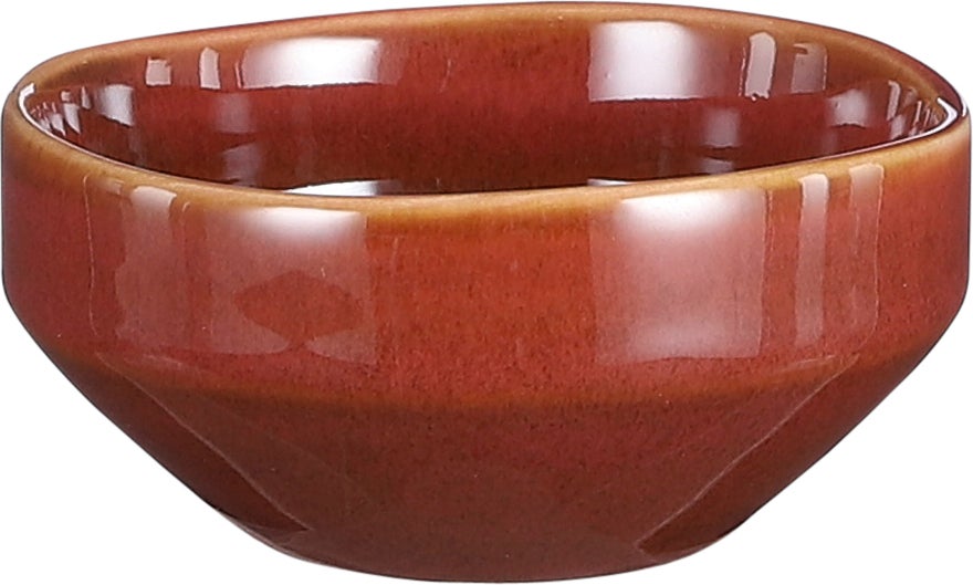 Mica Decorations schaal Rhea bruin D 8 H 4 cm
