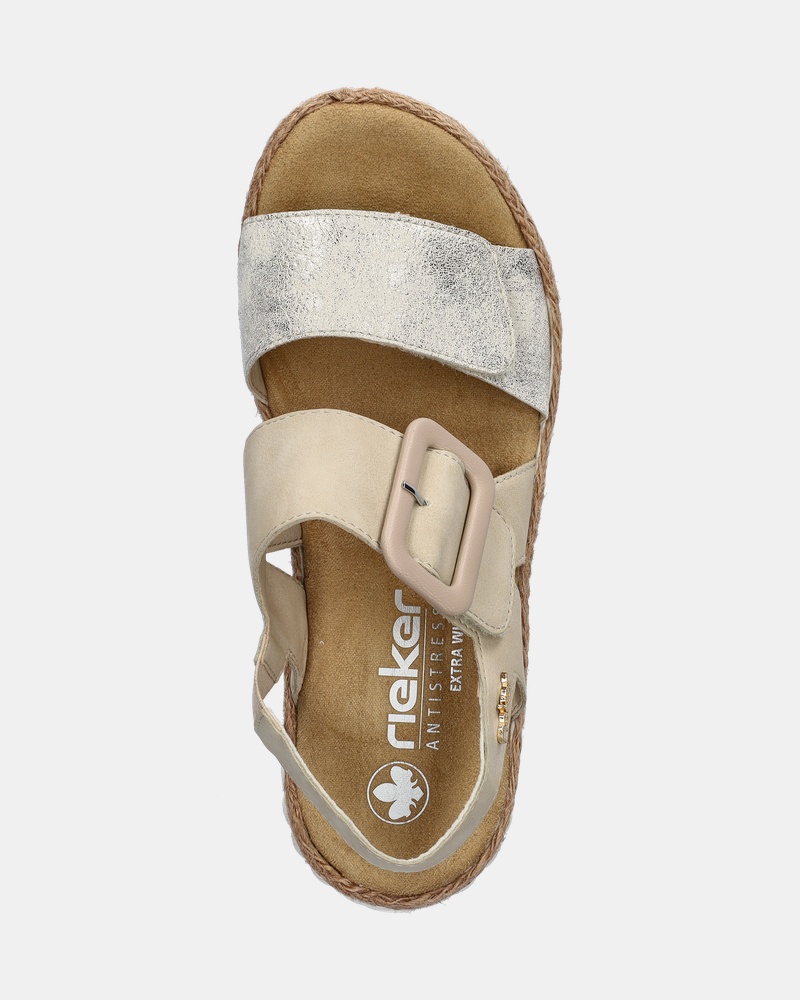 Rieker Sandalen  - beige