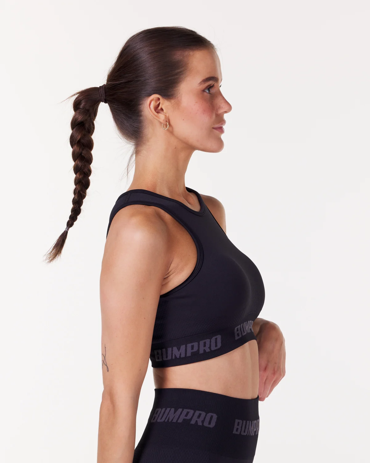 Bumpro Beam 22 Crop Tank Black