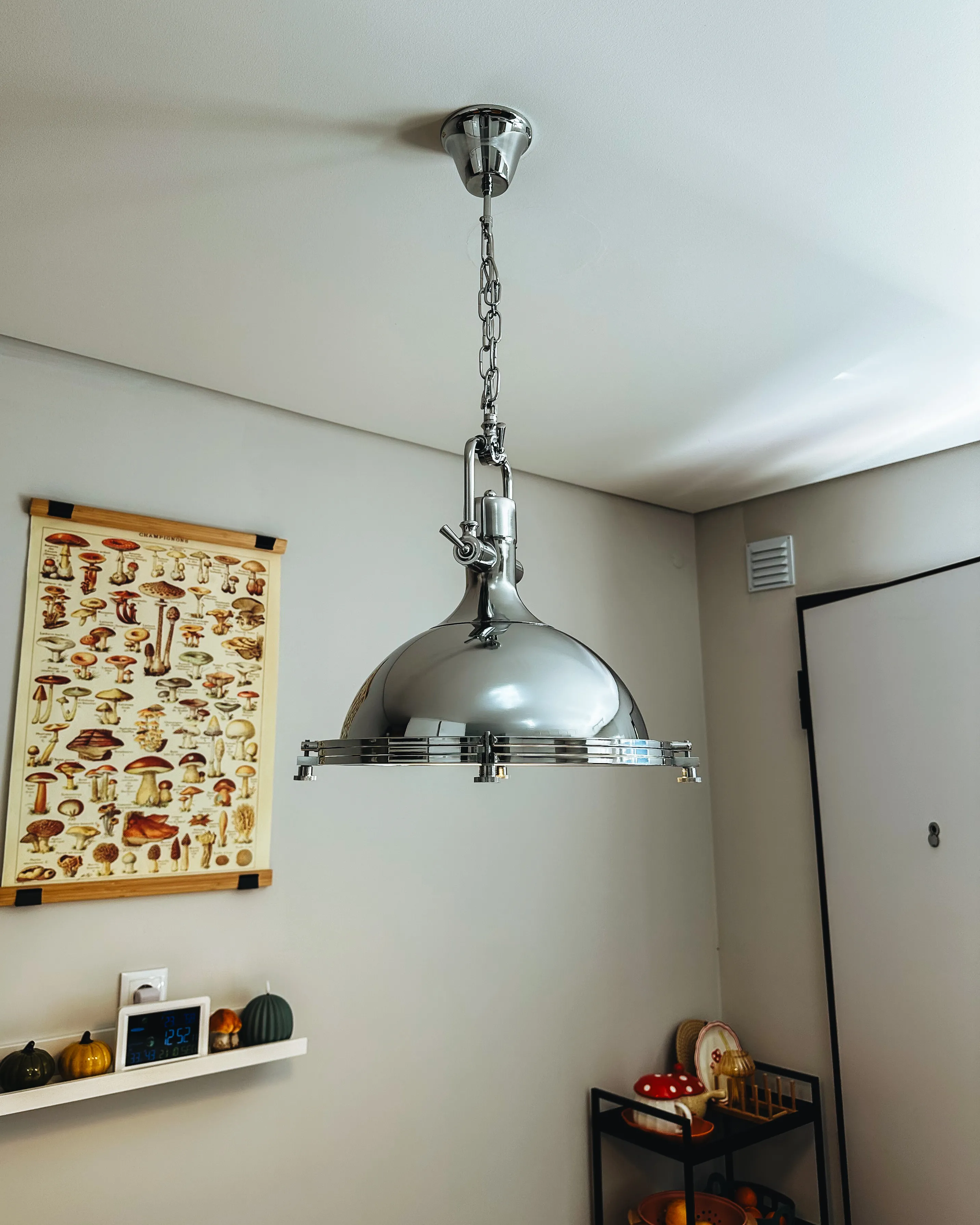 Hanglamp EBRON Metaal Zilver