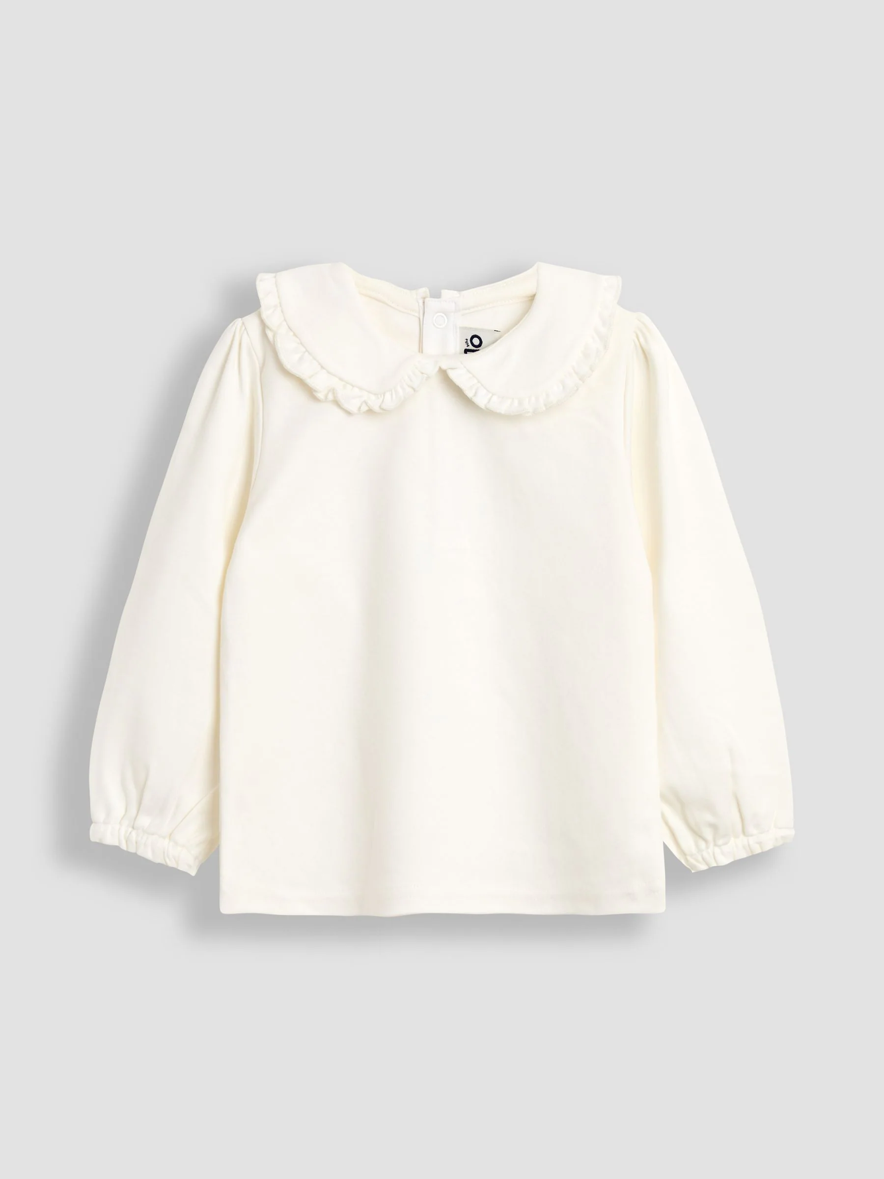 Roze - JoJo Maman Bébé 2-Pack Tops met kraag en print