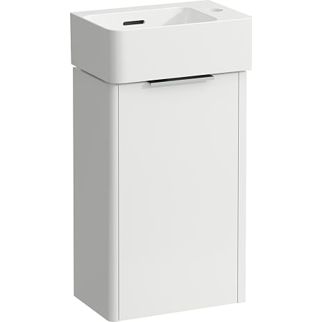 Laufen Val badmøbelpakke 34x22 inkl. håndvask i saphir-keramik - mat hvid