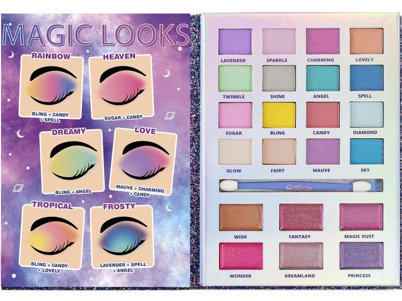 Martinelia Beauty Galaxy Dreams Make Up Book Schönheitsbuch für Kinder