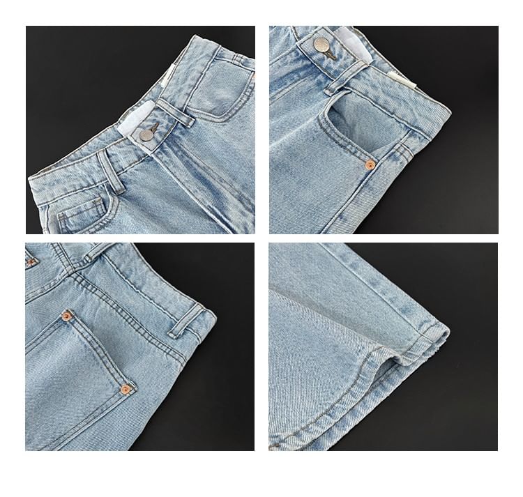 Shira - Losse jeans met wijde pijpen