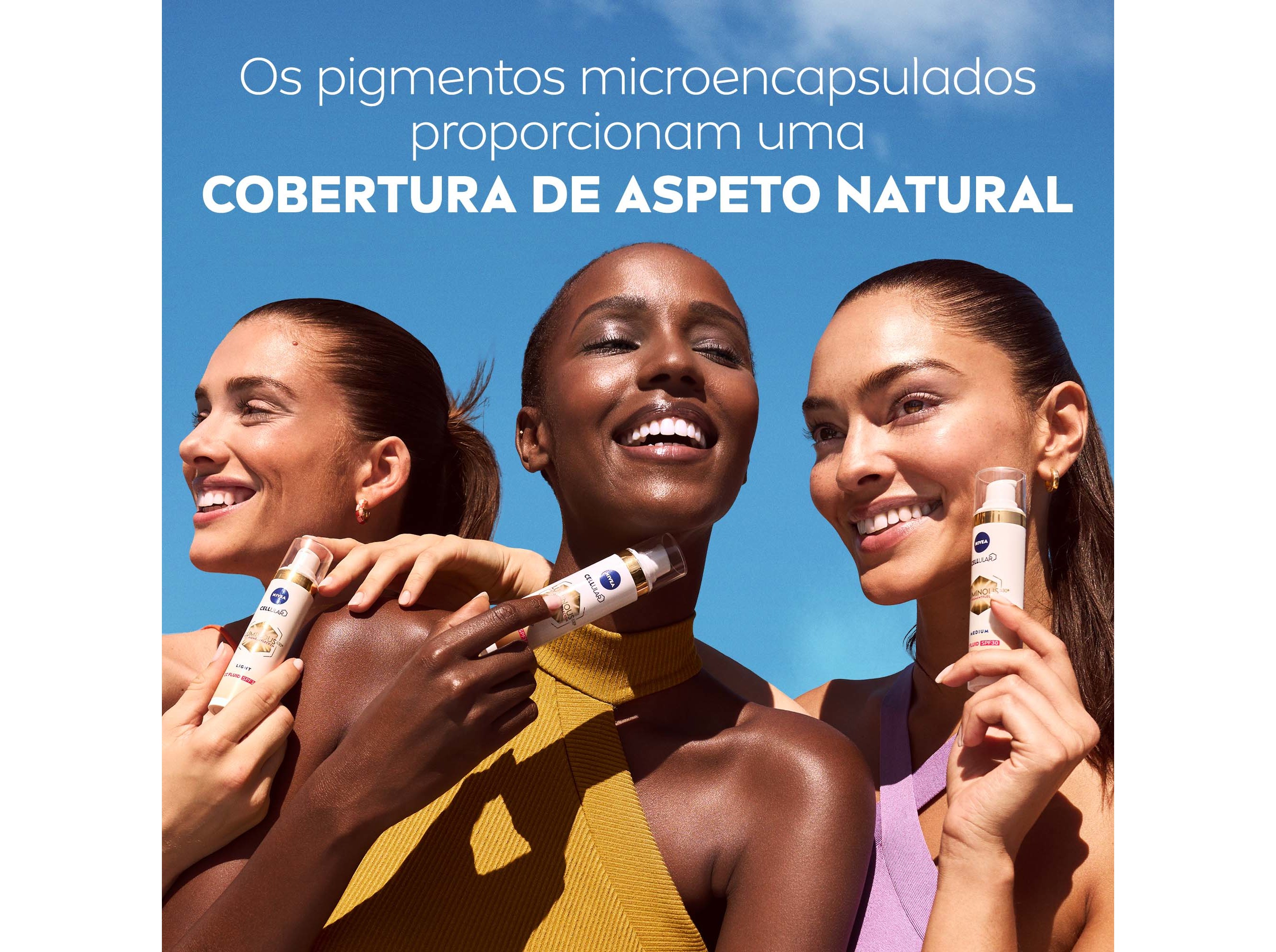 CREME ROSTO NIVEA CELLULAR LUMINOUS CC SPF30 40ML