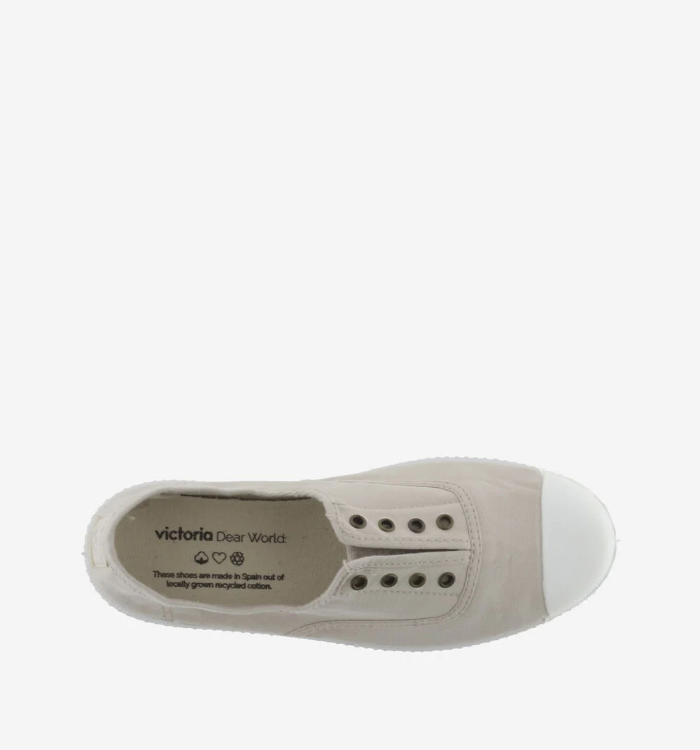 1915 INGLESA TENNIS TOILE DREC® ÉLASTIQUE Baskets en toile avec élastique pour femme HIELO