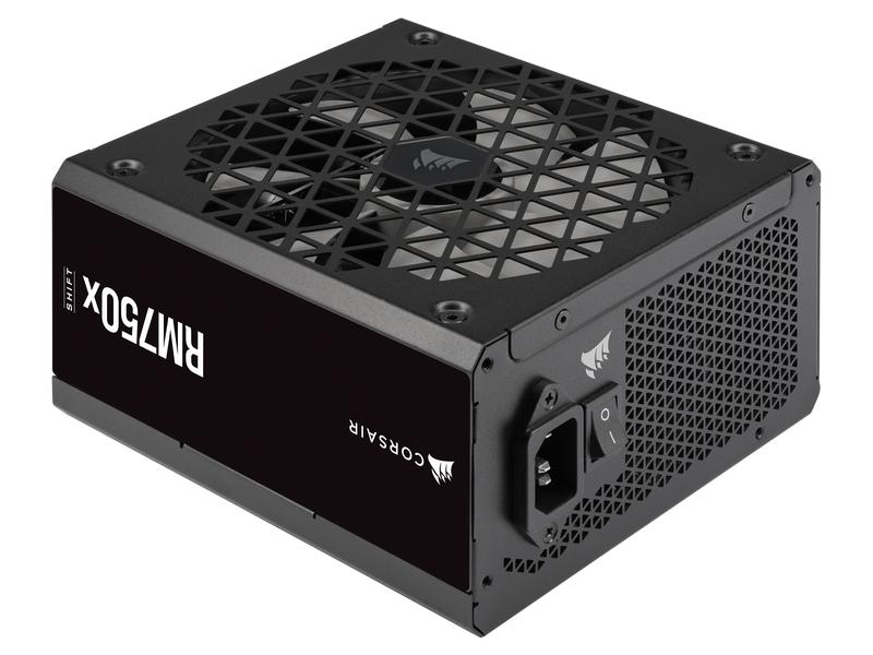 Corsair Netzteil RMx SHIFT Series RM750x 750 W Vollmodulares ATX-Netzteil mit 750 W und 80 PLUS Gold Zertifizierung