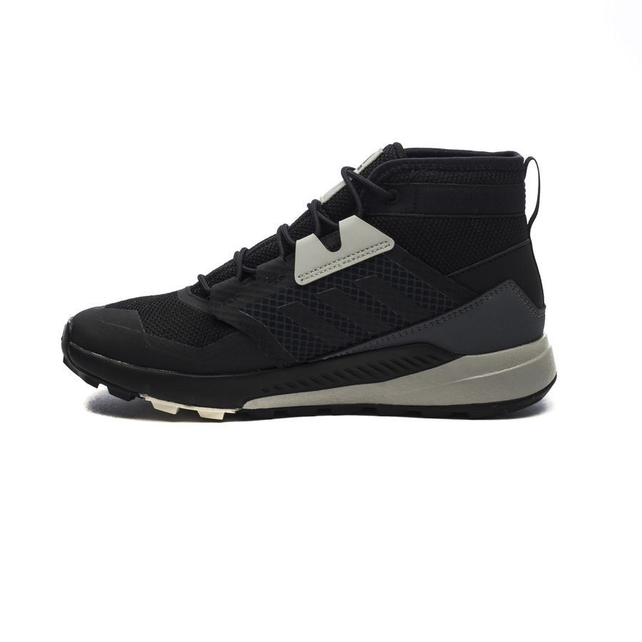 adidas Chaussures de randonnée Terrex Trailmaker Mid RAIN.RDY - Noir/Aluminum Enfant