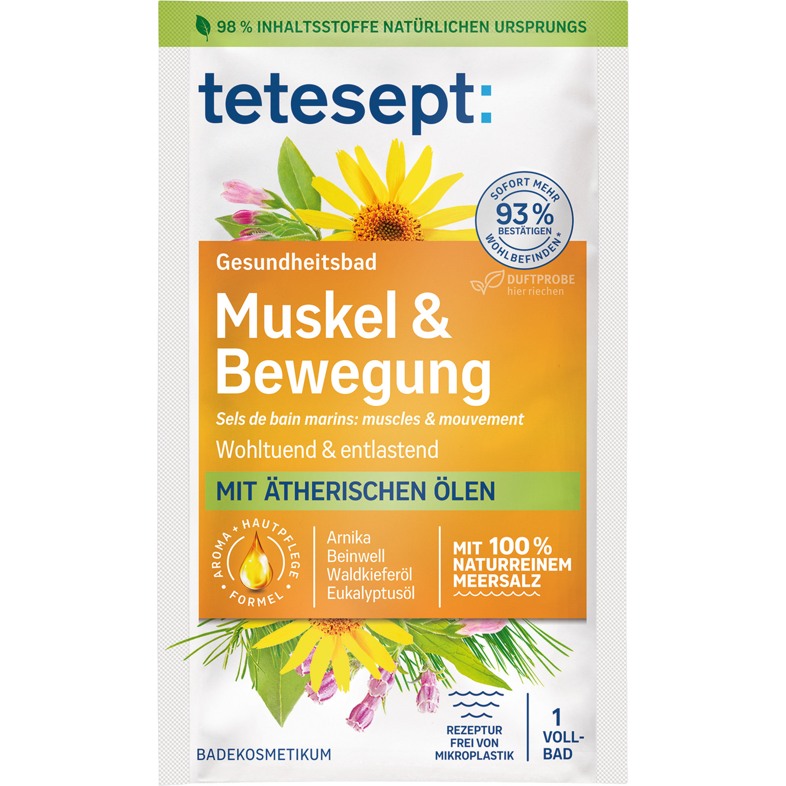 Tetesept Meeressalz Muskel und Bewegung 80 g