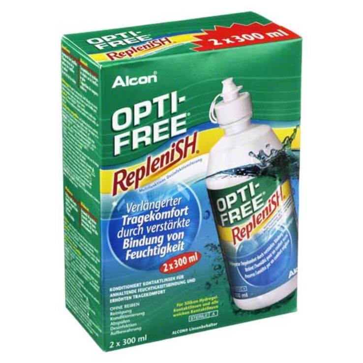 Optifree Replenish Lösung, 2X300 ml