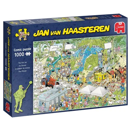 Jumbo Spiele Puzzle - Jan van Haasteren: Film-Set, 1000 Teile