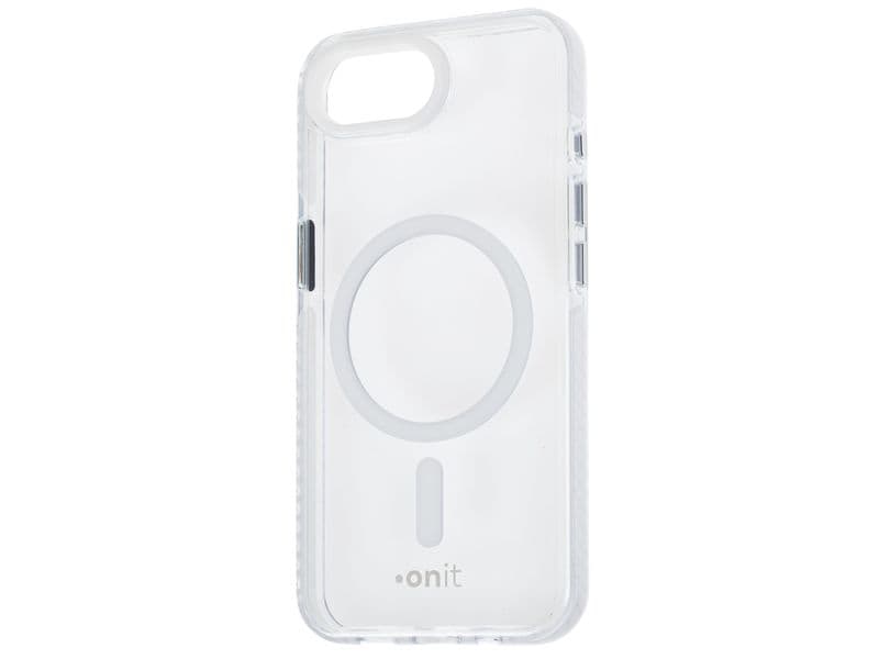 onit Back Cover Armorix iPhone 16e Weiss transparent MagSafe-kompatible Schutzhülle, fallgeprüft nach MIL-STD-810H