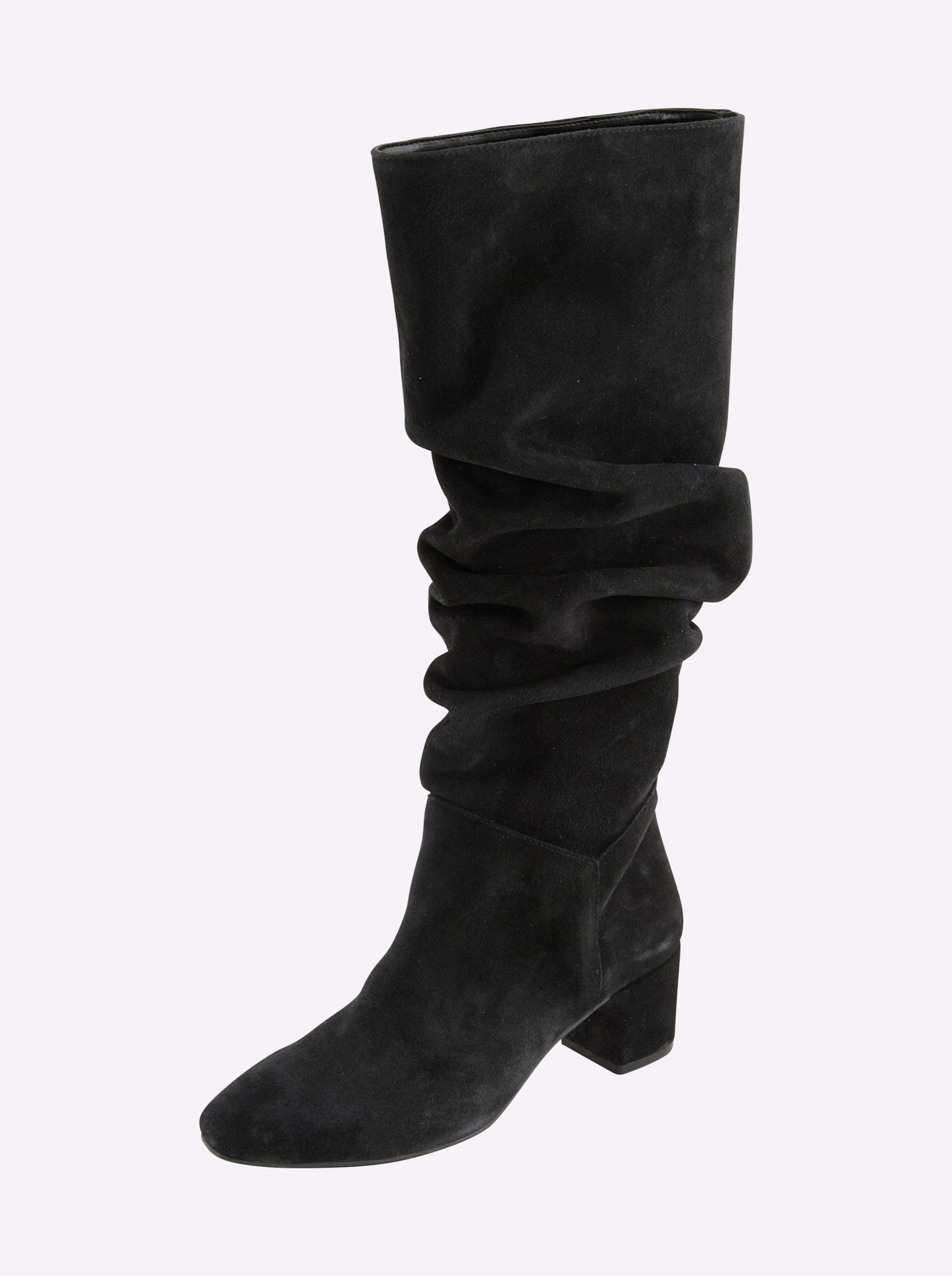 heine Stiefel in schwarz