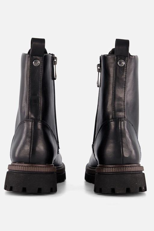 Marco Tozzi Veterboots zwart Synthetisch