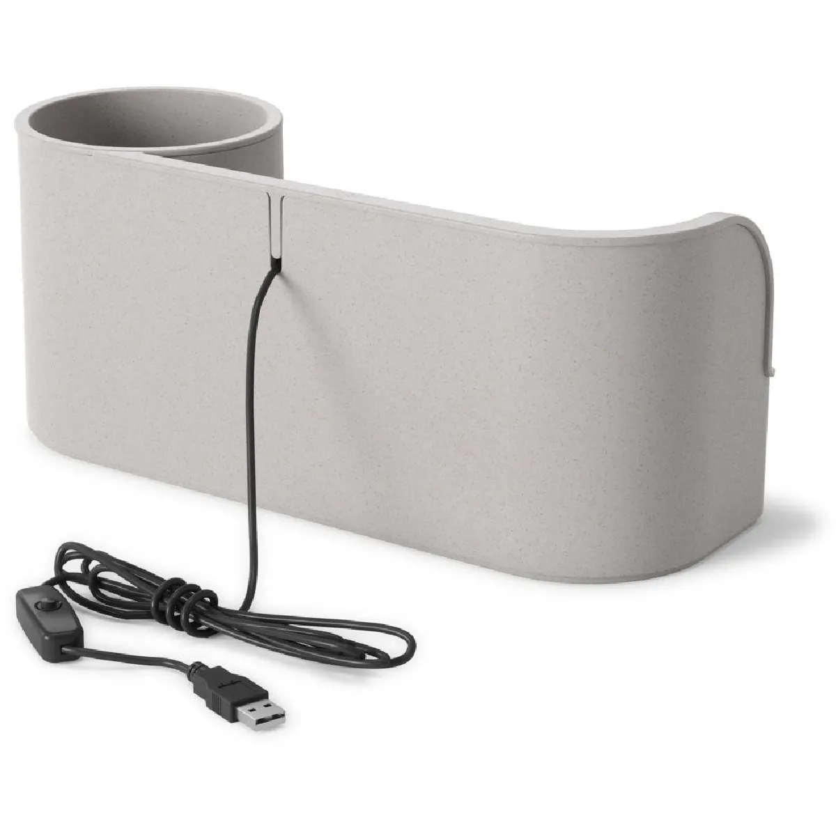 UMBRA Fontaine avec rangement intégré Stream - Gris