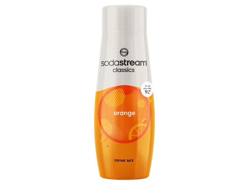 Sodastream Sirup Soda-Mix Orange 440 ml Aromakonzentrat für Wassersprudler