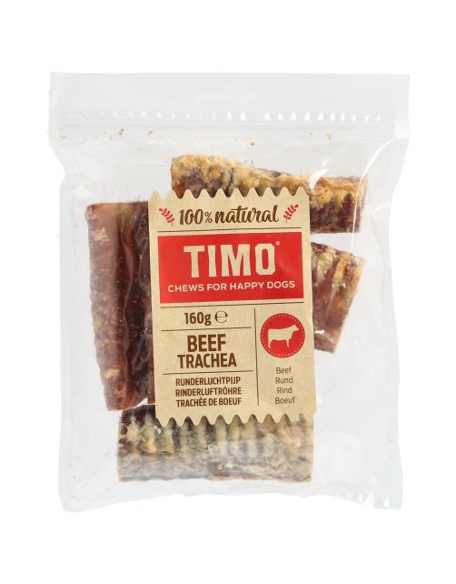 Timo Runderluchtpijp - Hondensnacks - 160 g