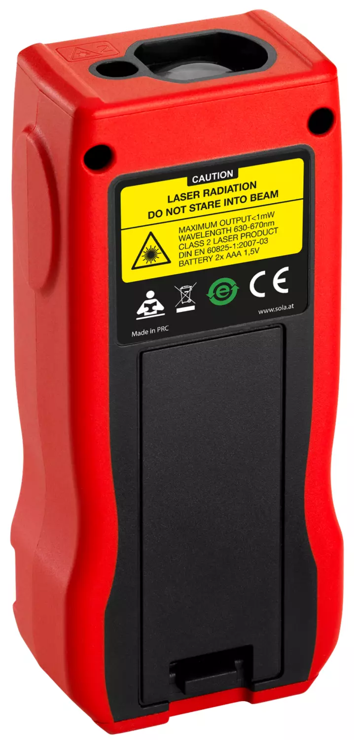 Sola METRON 30 BT Laser afstandsmeter in tas - Bluetooth - 30m