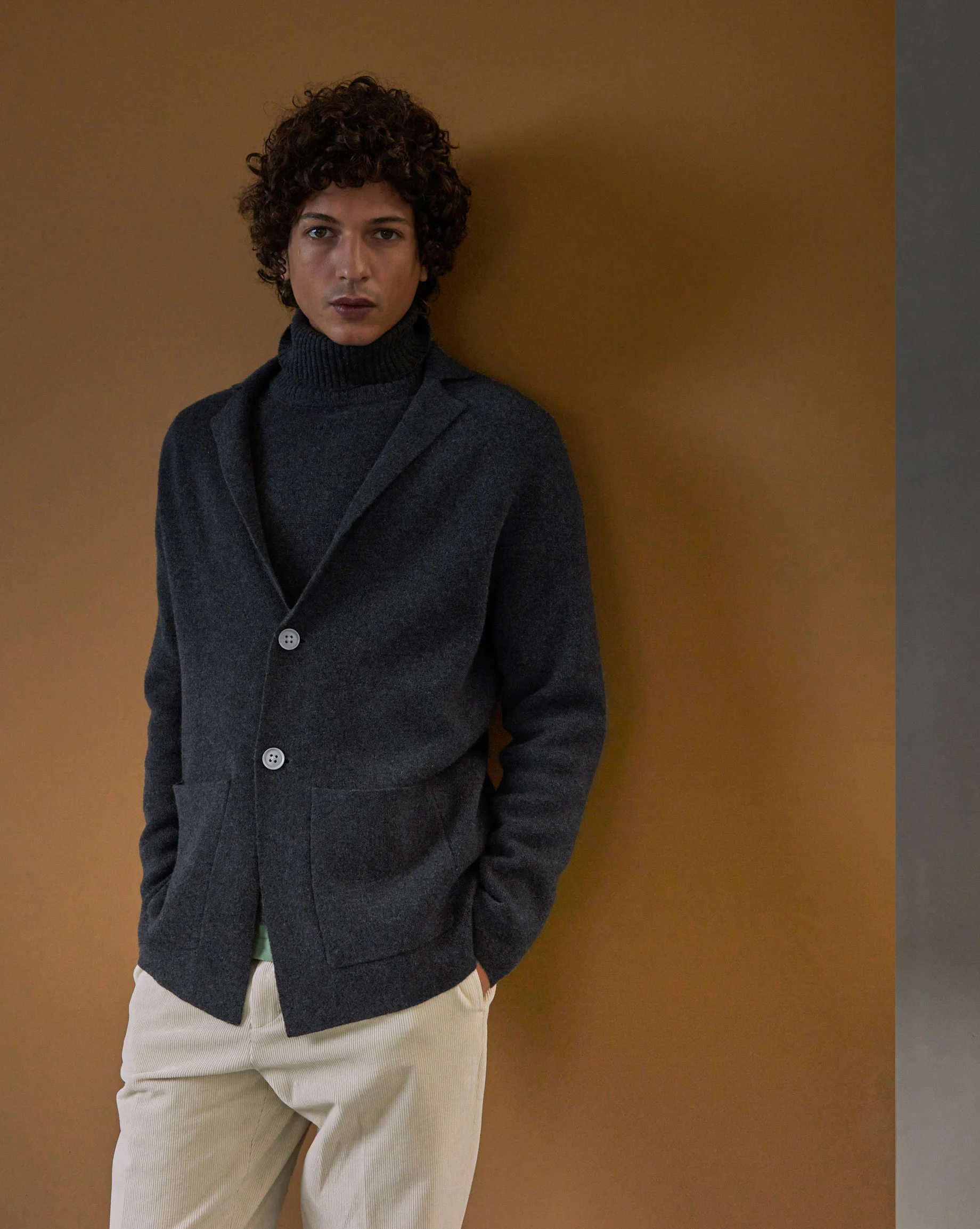 Veste en cachemire | Gris