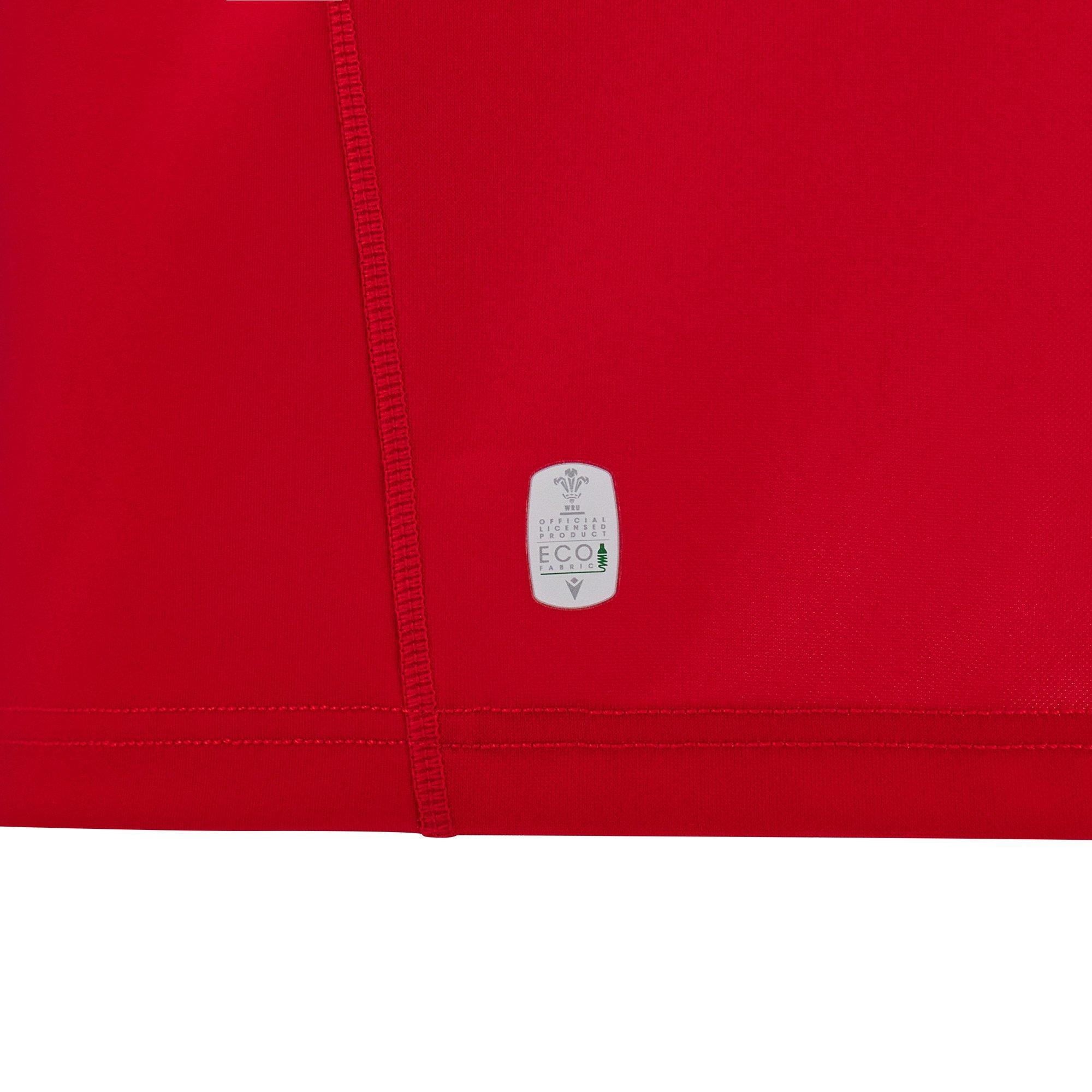 Macron Welsh Rugby Union Home Shirt 2024 Adults