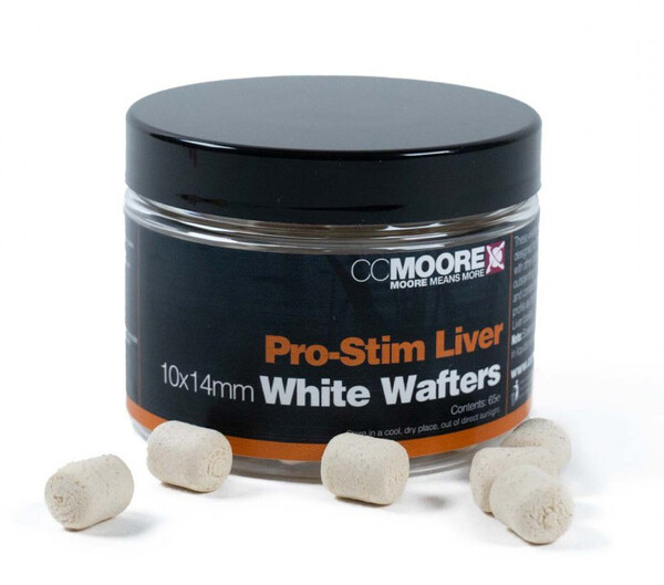 CC Moore Pro-Stim Liver Colour Dumbell Wafters (10x14mm)