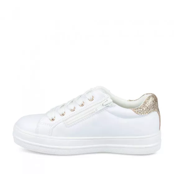 Baskets BLANC LOVELY SKULL