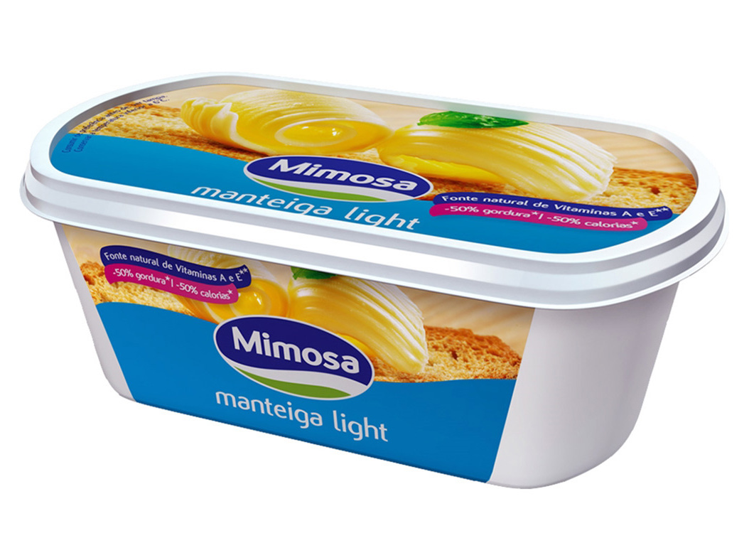 MANTEIGA MIMOSA LIGHT 250G