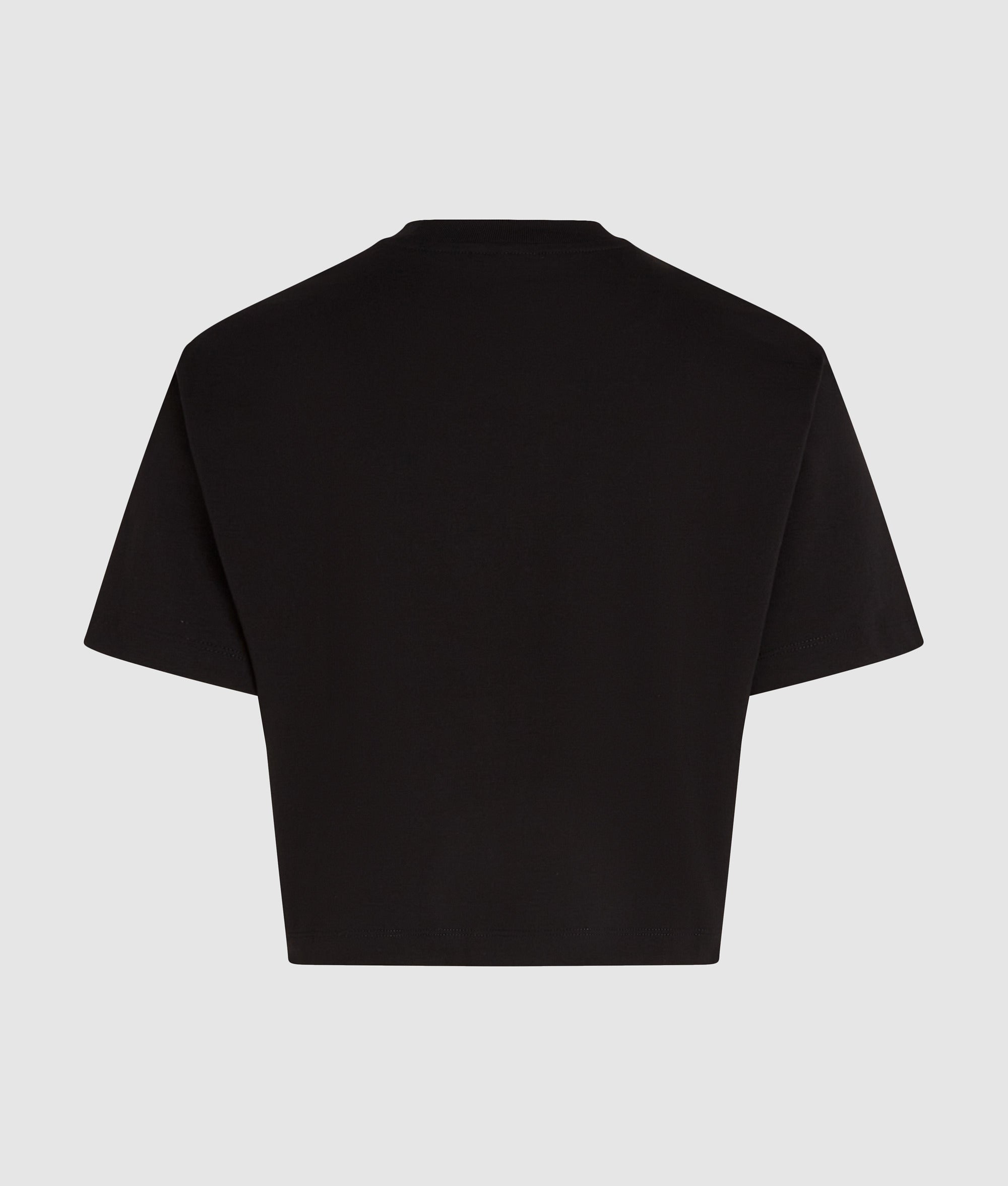 Cropped graffiti T-shirt