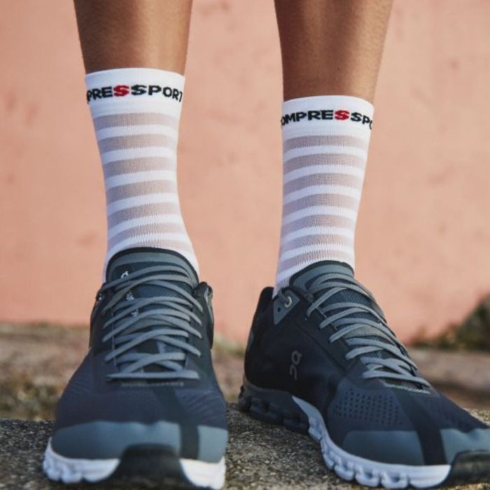 Compressport Unisex Strømper Pro Racing Socks v4.0 Ultralight Run High