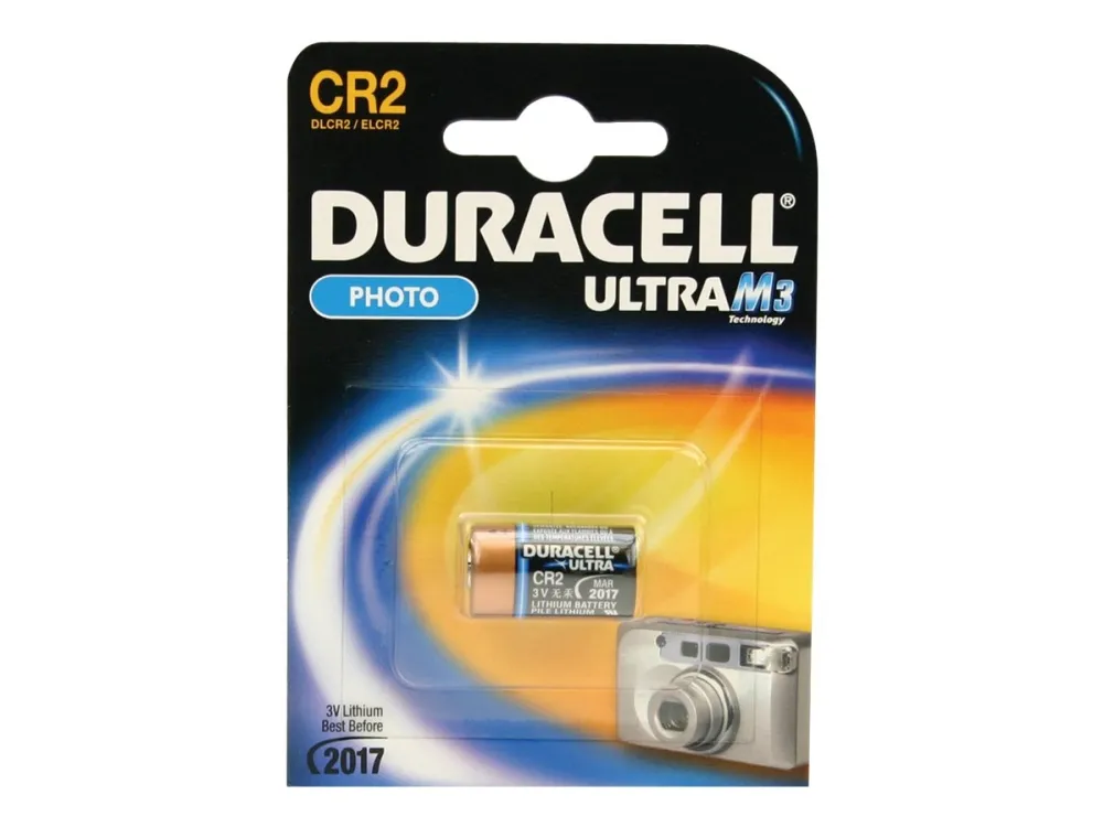 Batteri Duracell Ultra Photo CR2 Lithium