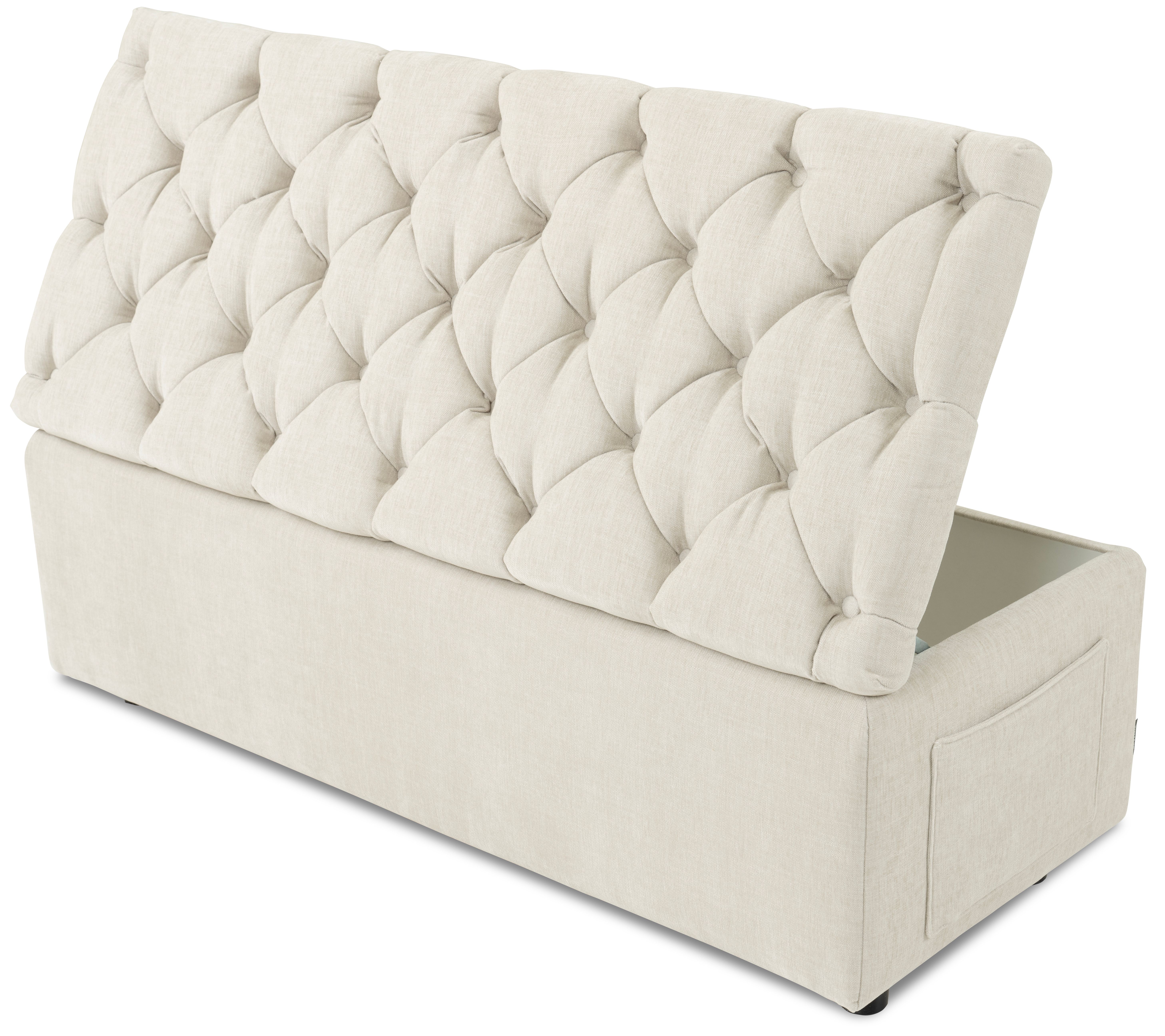 Dekenkist Lunesse B118 x D49 x H42 cm