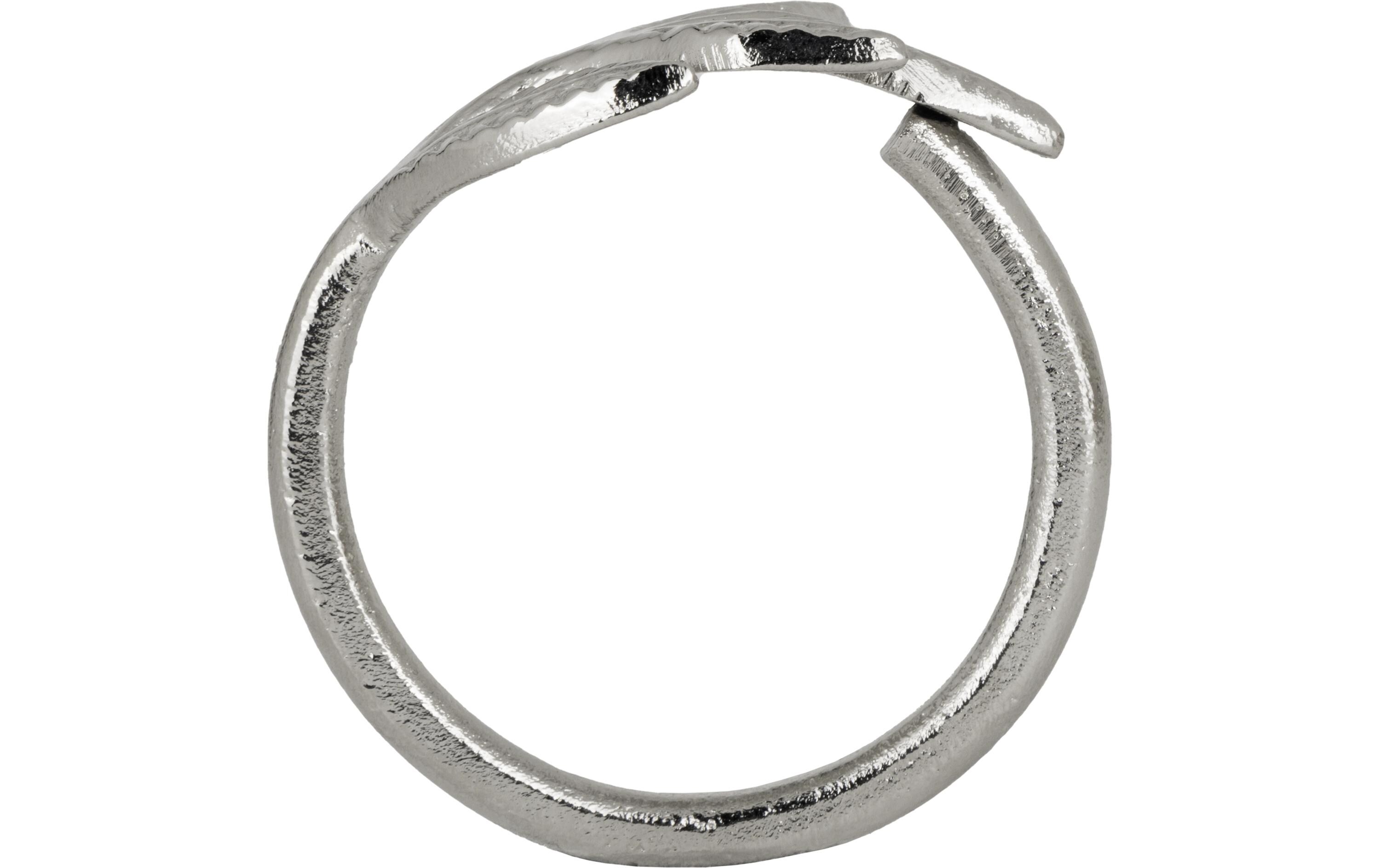 Serviettenring Janapur 5.5 x 4.3 cm, SilberLuxuriöser silberner Serviettenring für besondere Anlässe