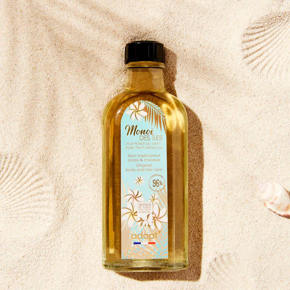 Monoï des îles Pur monoï de Tahiti 100ml