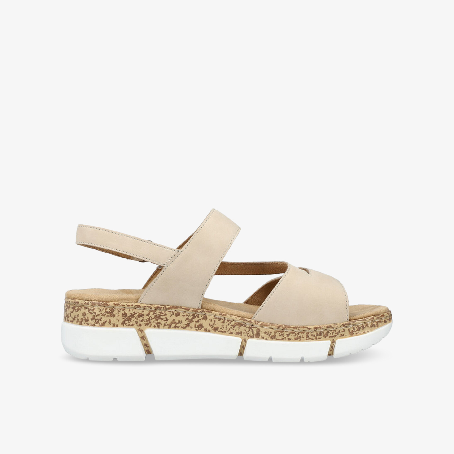 rieker Damen Sandalen beige