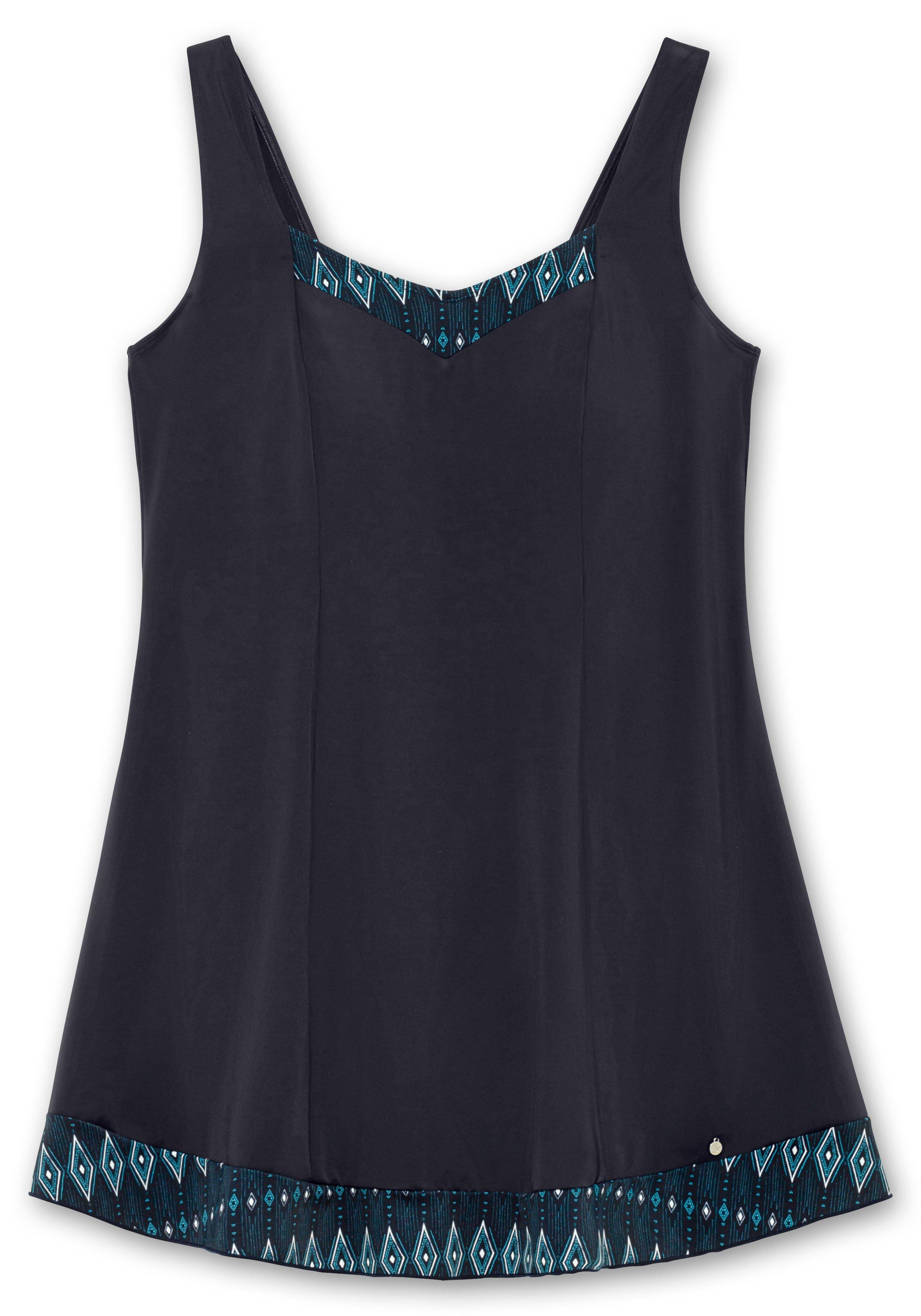 Badekleid mit fixiertem Slip und wattierte Softcups
