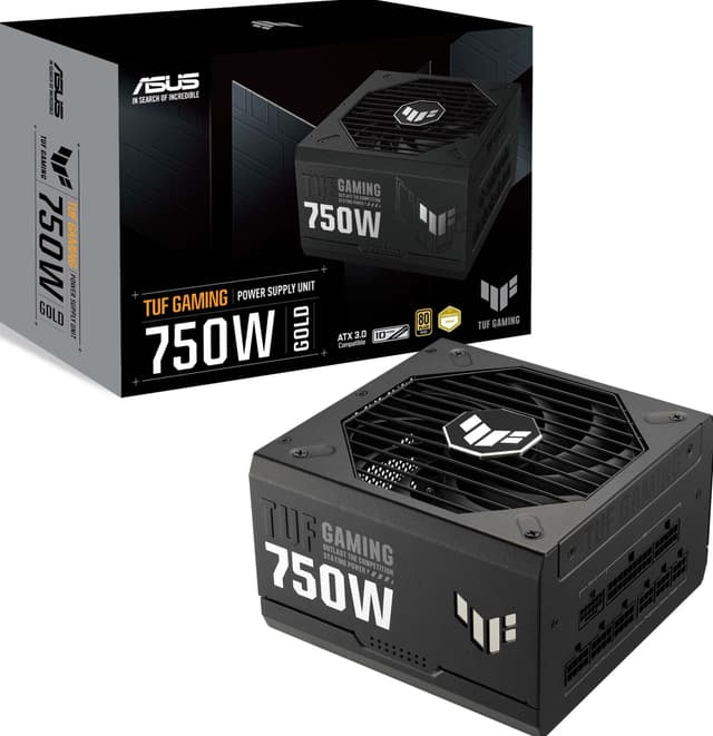 ASUS TUF Gaming 750W Gold strømforsyning