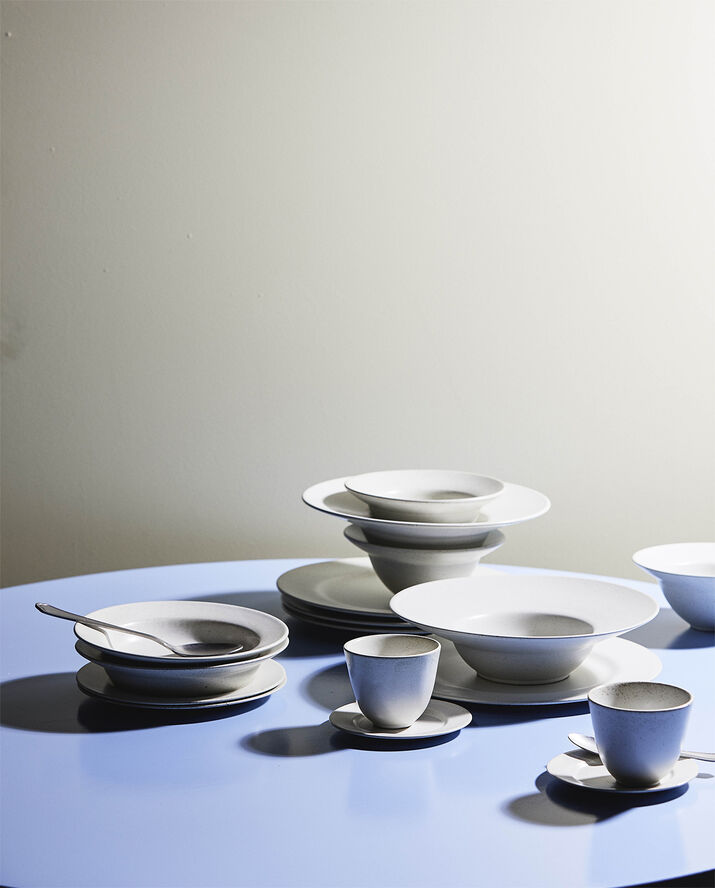 Nordal GRAWA pasta plate, ivory