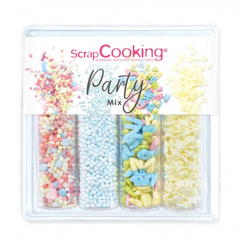 Mix de décors sucrés Fête 60 g Scrapcooking