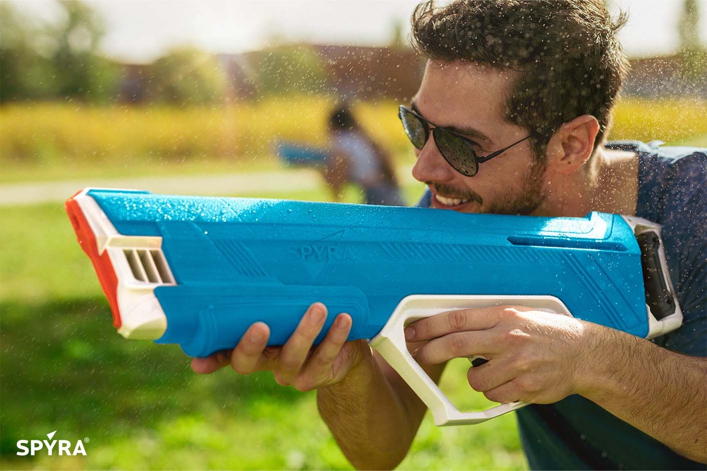 SpyraLX Vandpistol Blue