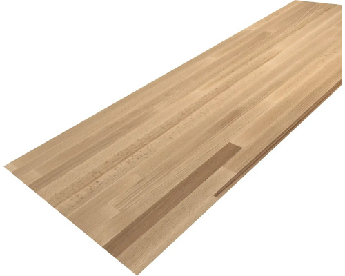 Gelijmd gelamineerd houtpaneel, beuken B/C, 2500x300x27 mm