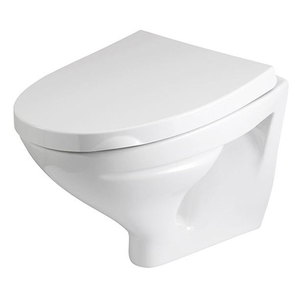 TOALETTSETE PRESSALIT SIGN/SPIRA S1182 SOFTCLOSE hVIT