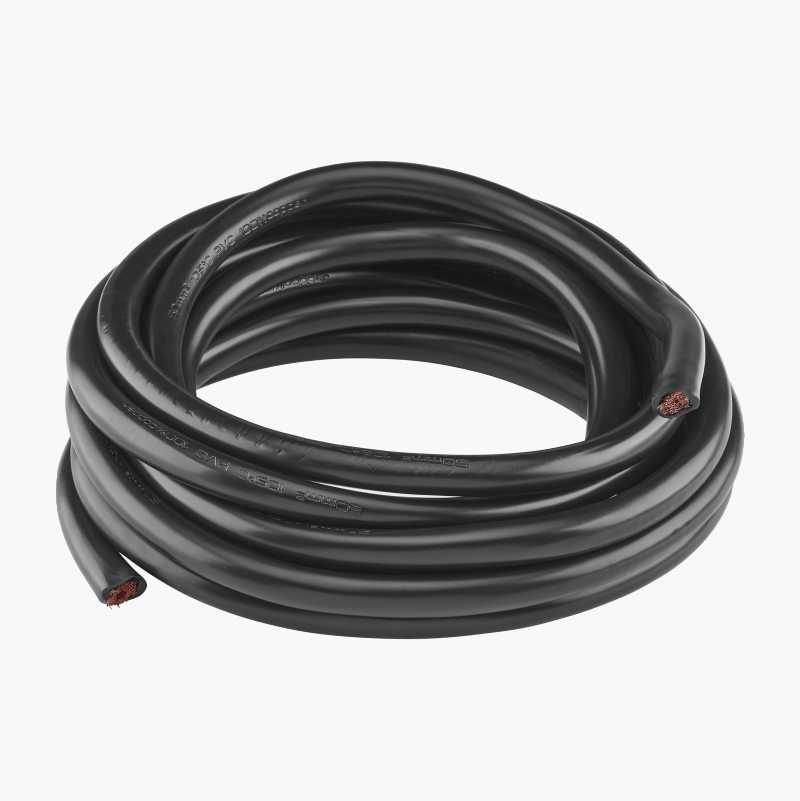 Batterikabel, svart, 50 mm²