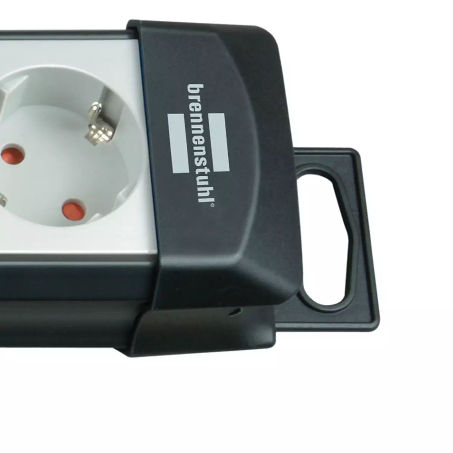 Brennenstuhl 1951560100 6 Voudige stekkerdoos met schakelaar - Zwart / lichtgrijs - 3m