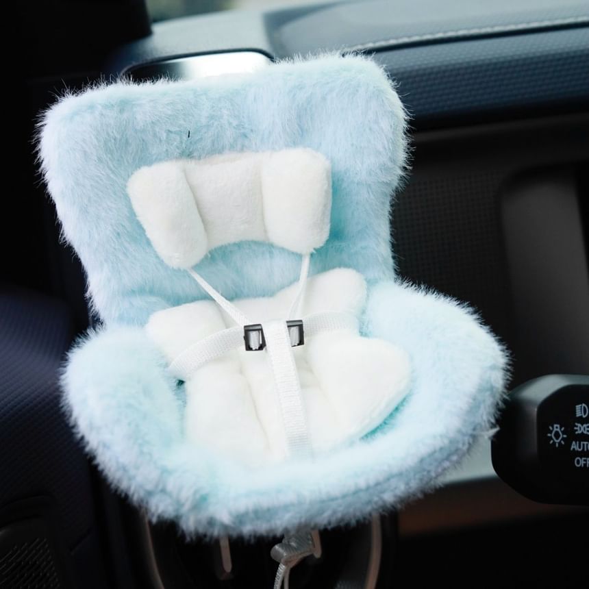 Ffeluro - Fluffy stoel voor pop met geurverspreider voor in de auto